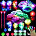 Glow in the Dark Glow Sticks Glow Glasses Party Set Glow Jewellery Set+Connector