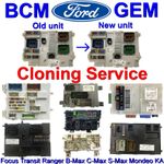 Ford Focus | C-Max | Transit | Ranger | Mondeo | S-Max | KA BCM Cloning service