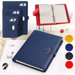 PU Leather Filofax Notepad Notebook A5 A6 A7 Note Journal Diary School Home Gift