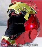 Iron Man 1:1 MK5 Jarvis Deformable Voice Control Wearable Helmet Halloween Mask