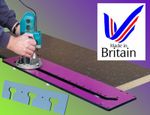 Topform /HIB Universal Pro Kitchen Worktop Jig. Variable Length. SOLID LAMINATE.