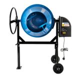 Electric Cement Mixer 140L Litres 550W Concrete Mortar Mixer Portable 230V