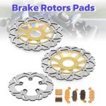 Front Rear Brake Discs Pads For GSF 600 Bandit N S 2000-2004 GSX 600 750 F 98-02