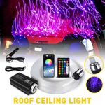 500Pcs Headliner Star Light kit Roof Twinkle Ceiling Light Optic Fiber Home Car