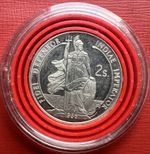British Empire 1936 King Edward VIII Pattern Trial 2s. Two Shillings Florin Coin