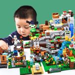 900-Piece Minecraft The Mountain Cave Building Kit – Ideal Gift for Creators Uk