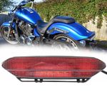  Emark Smoke LED Brake Tail Lights Rear for Yamaha Stryker XVS 1300 2011-2017