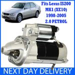 LEXUS IS200 2.0 PETROL 1999-05 GXE10 NEW STARTER MOTOR 1G-FE MANUAL & AUTOMATIC