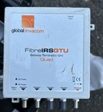 Global Invacom FibreIRS  GTU Gateway Termination Unit Quad