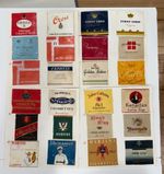 184 Vintage Cigarette Packet Fronts Collection – Tobacco Advertising Ephemera