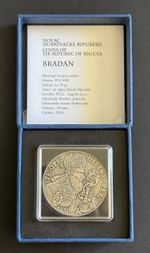 1 Thaler Bradan, Republic of Ragusa, Silver Coin (1725-1743), !not original!
