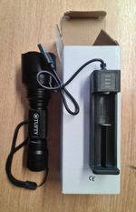 NEW! Compact Tufty Torch (Bird Scaring Torch) With Battery & Charger