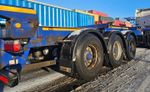 Used skeletal container trailer MOT until 11/2026. Vat applicable