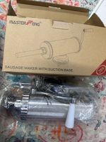 MASTER FENG Sausage Stuffer - Stainless Steel Homemade Sausage Maker 6 LBS / 3.5