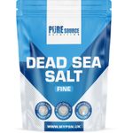 PSN 100% Organic Dead Sea Salt Fine 100g-25Kg Bulk Bag Food Grade Natural Salt
