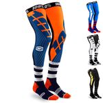 100% REV Knee Brace MX Socks Enduro Performance Over the Knee Long MX Socks