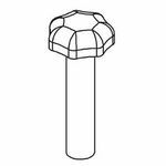 Trend WP-CRTMK3/15 Back fence knob UNC 5/16x2" female CRT/MK3