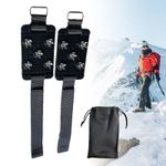 Ice Grippers Anti Slip Universal Snow Spikes Crampons Boot Shoes Grips Cleats UK