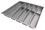 Cutlery Drawer Inserts/Tray (various sizes) Grey Anthracite (Hafele)