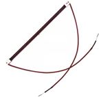 Fits Tansun 1.5 kW Heater Bulb 350 mm 1500 Watt Infrared SK15 Ruby with Wires