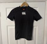 Canterbury VapoDri Protection Vest Large Boys LB Black Rugby Padded Top