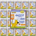 Snappies Tidy-Up Doggie Doo Bags with Tie Handles 20 Packs x 20 bags FULL BOX 