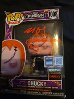 Brad Dourif signed Chucky Fusion Funko Pop JSA Rare