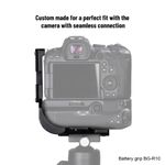 L-bracket for Canon EOS R5/R6/R5C with battery grip BG-R10&R5 II with BG-R20 uk3