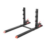 Uimoso 1814 kg Capacity Tractor Forks 149 cm with Stabilizer Bar & Anti-Tilt