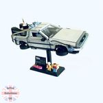 Adjustable Display Stand for LEGO ICONS 10300 Back to the Future Time Machine