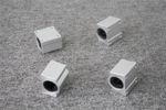 SCS10UU 10mm Linear Ball Bearing Pillow Block Linear Slides Unit for CNC 4PC