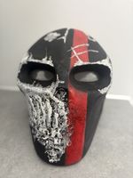 Army of Two Salem Fibreglass Skull Mask with Acrylic Lenses – Airsoft / Cosplay
