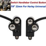 7/8" 22mm Motorcycle Switches Handlebar Control Switch Button ON OFF Start Kill