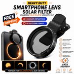 Smartphone Lens Solar Filter for Smartphone Universal Solar Eclipse with Clip