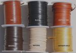 Flat Leather cord -size 3mm or 5mm - Genuine  leather Cord-Tassels - crafts