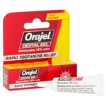 Orajel Dental Gel 5.3g Benzocaine 10% Fast Toothache Pain Relief Numbing Gel