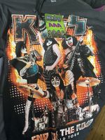Kiss End Of The road Tour VIP Pass And T-shirt