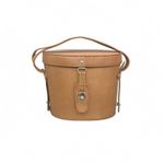 Leather Binocular Case Stitched Seams Optical Accessory Safeguarding