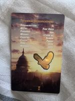 2026 Samoa 1 /1000th oz 24k gold USA Bald Eagle  COA card 5000 mintage!