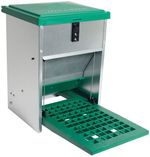 Feedomatic Treadle Chicken Feeder - Galvanised - 20kg capacity (140726)