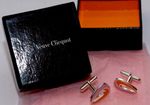 VEUVE CLICQUOT CHAMPAGNE GLOBAL LIGHT CUFFLINKS KARIM RASHID NEW IN BRANDED BOX