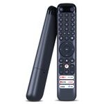 New RC833 GUB2 Remote Control For TCL C64K Series QLED Smart TV 65C645K 75C645K