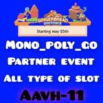 ALL TYPE OF SLOTS - GINGERBREAD PARTNERS EVENT - MONO_POLY_GO PARTNER EVENT