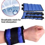 1-3KG Ankle Weights Adjust Leg Wrist Strap Running Training Fitness Gym Straps