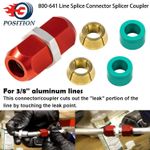 800-641 3/8'' Aluminum Line Splice Repair Kit Works for A/C, coolant Etc.
