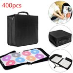 120/400 CD DVD Disc Carry Case Holder Protector Storage Bag Wallet Binder Sleeve