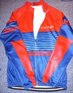 Mens 'Coconut' Logo Large Size Long Sleeve  Warm Cycling Full Zip  Jacket