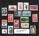 1965 U.S. Commemorative Stamp Set Scott #1261–1276 MINT NH – Complete Year Set