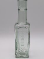 VINTAGE SMALL DADDIE'S SAUCE GLASS  BOTTLE- 5"