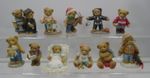 Cherished Teddies 2000-2005 (Set of 11) Bear Ornaments